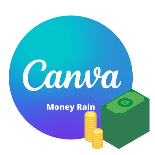Product picture Canva Money Rain